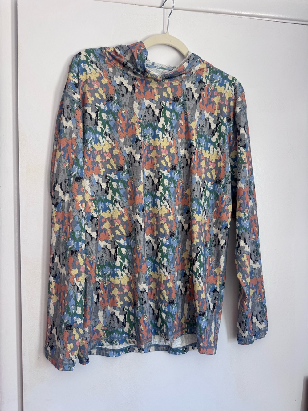 Parks Project Colorful Print Lightweight Sun Hoodie Outdoor Hiking/Fishing